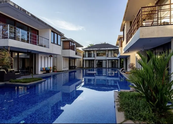 Aquasol Luxe Villa Olympic Pool Assagao North Goa Vagator
